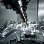Precision machining of complex automotive components with controlled tolerances