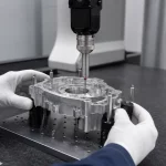 CMM verification and documented quality control for production parts