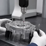 CMM verification and documented quality control for production parts