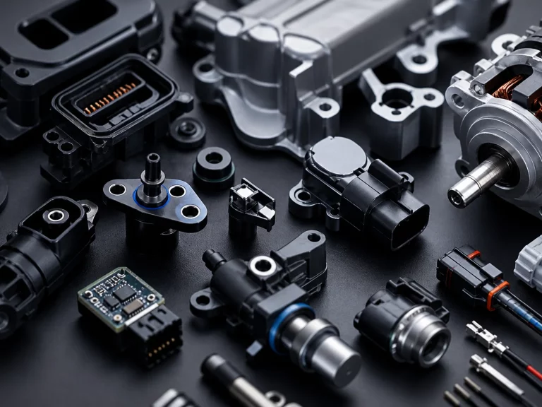 OE-compatible electrical and mechatronic components
